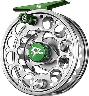 Sword Fly Fishing Reel, CNC-Machined Aluminum Alloy Fly Reel, 3/4, 5/6, 7/8, 9/10 Weight, Black, Gunmetal