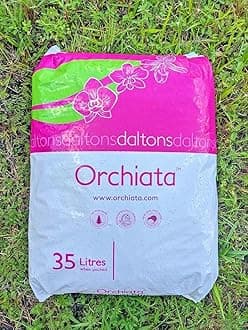 Orchiata Orchid Bark | Orchid Bark for Plants 100% Pure New Zealand Pinus Radiata | Organic Potting Orchid Bark for Aeration and Longevity, 35L Bag (Power 3/8” to 1/2")