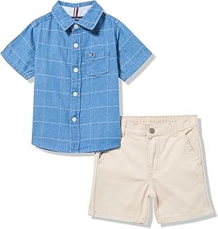 Tommy HilfigerBoys 2pc Shirt Short Set