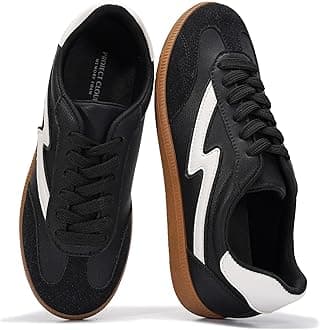 Project Cloud Sneakers for Women - Lace-Up Shoes for Women Trendy Women Sneakers with Memory Foam Insole Women's Fashion Sneakers Non-Slip Womens Shoes (Irita)