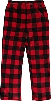 Plush Pajama Pants for Girls Fleece PJs