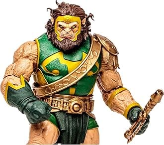 Toys DC Multiverse - KALIBAK: THE DARKSEID WAR, 9-inch Collectable Action Figure, Ages 12+. Multicolour, DC Comics