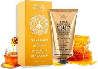 Panier des Sens - Honey Hand Cream for very Dry Hands and Skin - Hand Cream for Women and Men - With Shea Butter and Organic Honey Extract - Made in France 97% Natural Ingredients - 75ml