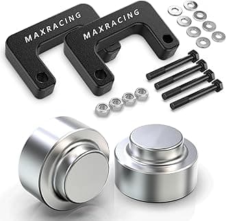 Maxracing 2.5" Front + 1.5" Rear Leveling Lift Kit Compatible with 2007-2020 Chevy Suburban 1500/2007-2013 Chevy Avalanche 1500/2007-2020 Chevy Tahoe / 2007-2020 GMC Yukon 1500 4WD/2WD