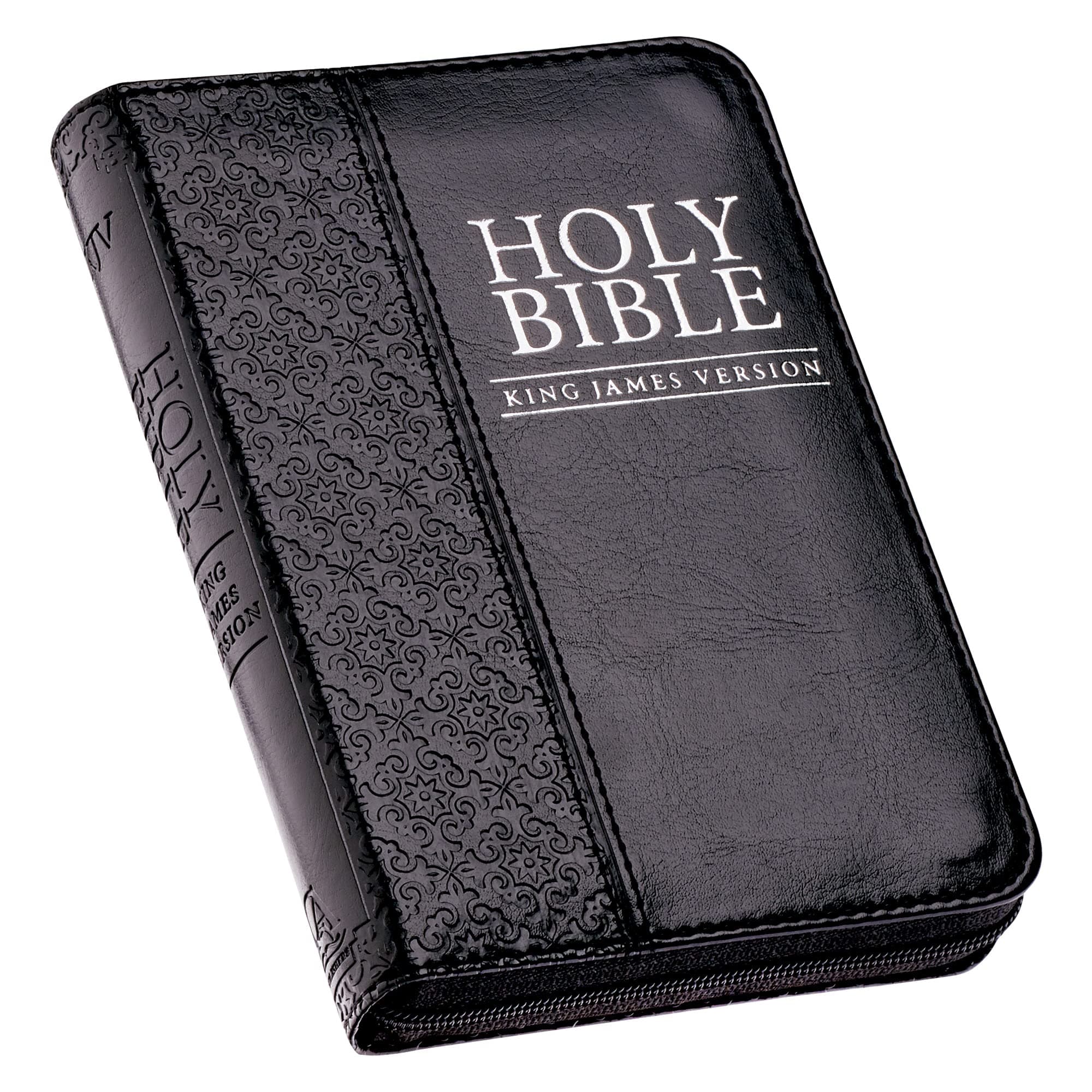 KJV Mini Pocket Edition: Zippered Black