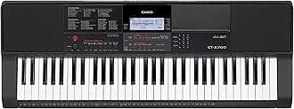 Casio CT-X700 Digital Keyboard - Black (Pack of 1) without adaptor