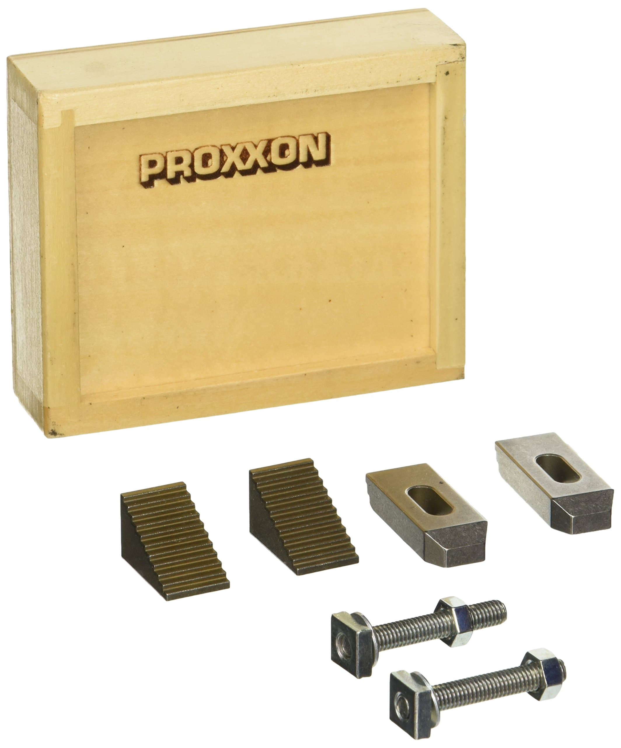 Proxxon 24256 Step Clamp Set Pair, Silver