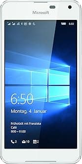 Microsoft Lumia 650 Dual SIM 16GB 4G White - smartphones (Dual SIM, Windows 10, NanoSIM, GSM, WCDMA, LTE)