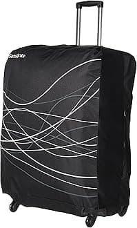 Foldable Luggage Cover Large, Black