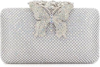 womens 20024 Butterfly Velvet Clutch (pack of 1)