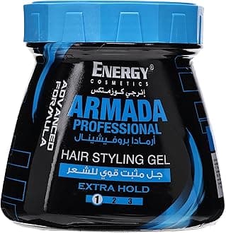 Armada Professional Hair Styling Hair Gel, Extra Hold, Fast Drying, Non Flaky & Humidity Resistant, Ideal For All Hair Types 1000 ml