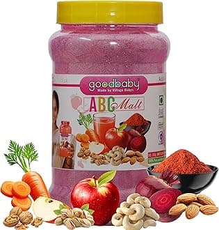 ABC MALT | Homemade Fresh & Natural Organic ABC Malt | No Preservatives or Colors | Dry Fruits | Apple - Beetroot - Carrot Mix | Chemical Free | For Kids & Adults | 100% natural & Homemade Food Products | Malt Based Nutritional Mix Powder (500g)