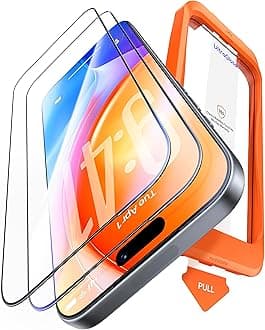 9H+ Glass for iPhone 13 Pro Max Screen Protector (Military Grade Shatterproof & Longest Durable) Screen Protector 13 ProMax Tempered Glass, 2 Pack