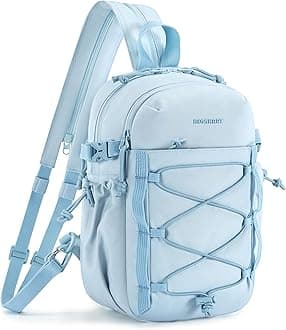 Small Crossbody Sling Bag, Crossbody Daypack, Chest Shoulder Bag Hiking Small Backpack for Casual Travel Sport