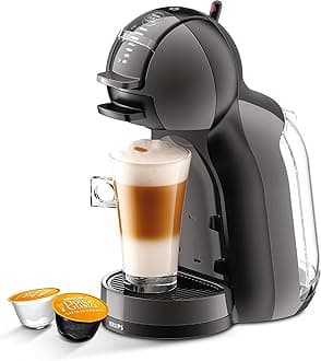 NESCAFÉ DOLCE GUSTO KRUPS Coffee Capsule Maker, 15 Bar, Multi-Drinks, Compact Coffee Maker, Automatic Shut-off, Adjustable Drink Size, Mini Me KP123810
