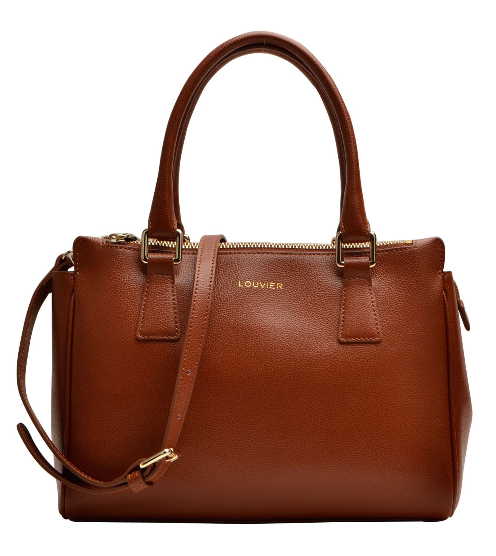 Louvier Palluau Leather Susan Top Handle