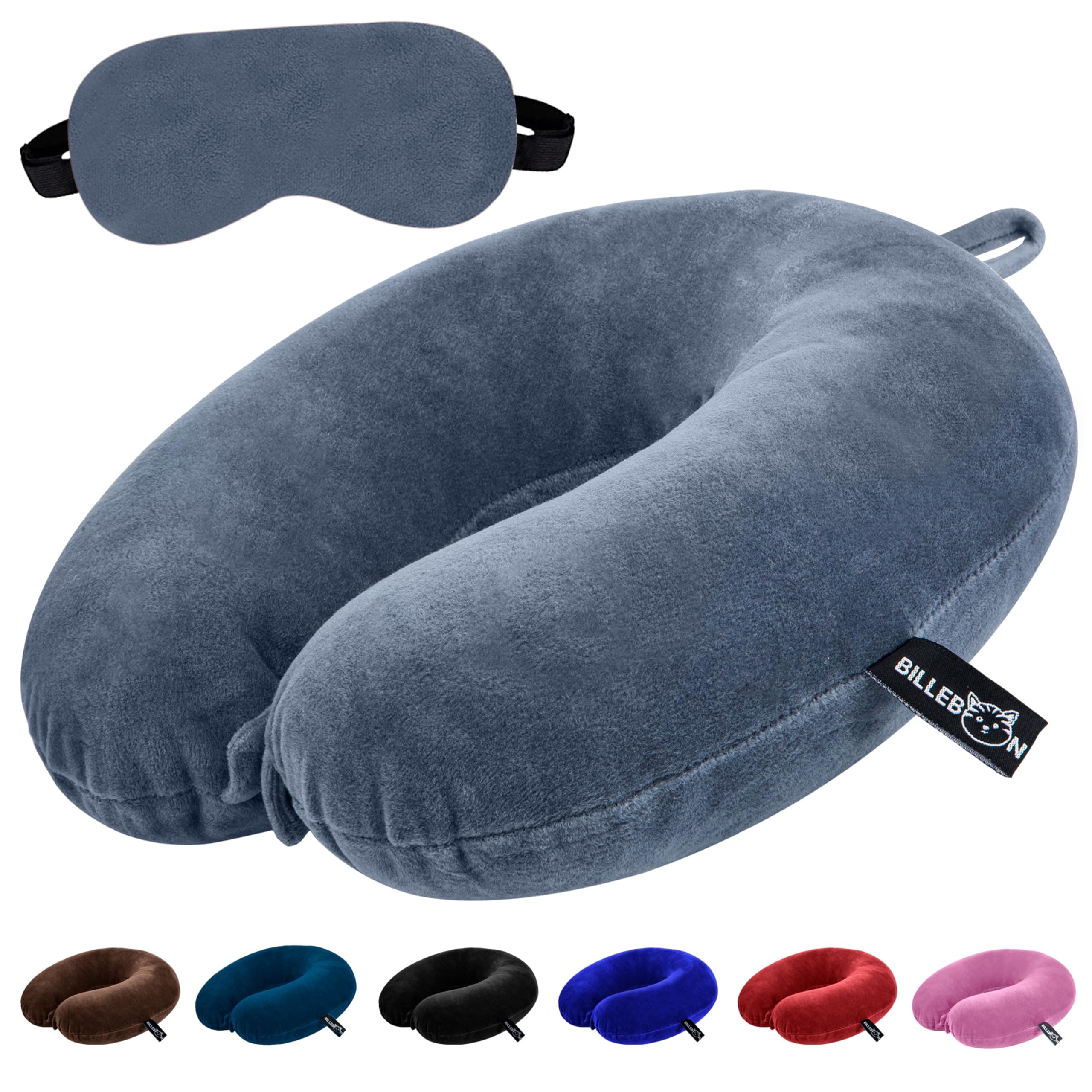 Premium Neck Pillow with Eye Mask