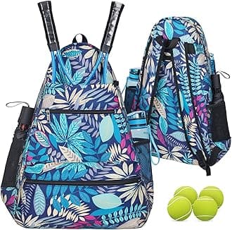 ACOSEN Tennis Bag Tennis Backpack - Large Tennis Bags for Women and Men to Hold Tennis Racket,Pickleball Paddles, Badminton Racquet, Squash Racquet,Balls and Other Accessories