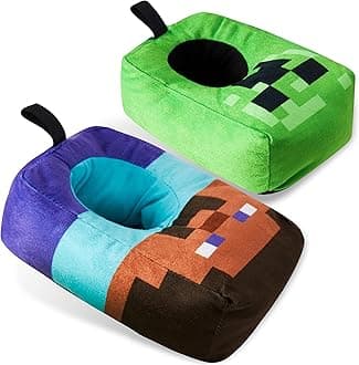 Boys Slippers, Cozy Indoor House Shoes - Gamer Gifts for Boys