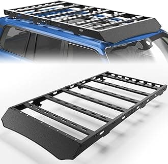 Roof Rack for 2024-2025 Toyota Land Cruiser Prado LC250, Full Platform Roof Rack, Heavy Duty Steel Rooftop Cargo Rack, Overland Style, No-Drill Bolt-On, 800 LB Capacity