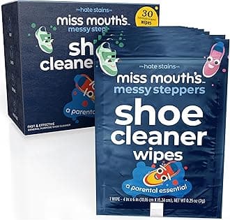 Miss Mouth's Messy Steppers Shoe Cleaner Kit - Sneaker Cleaner from the makers of Miss Mouth's Messy Eater Stain Treater