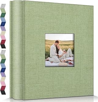 popotop Photo Album 4x6-600 Photos Photo Books with 600 Horizontal and Vertical Pockets,Linen Cover Albums for Family Wedding Anniversary Baby Vacation Pictures