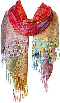 Fashion Women's Silk Scarf Luxury Satin Shawl Wraps