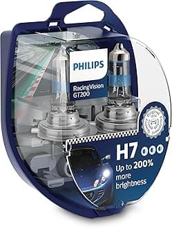 Philips RacingVision GT200 H7 Headlight Bulb + 200% Set