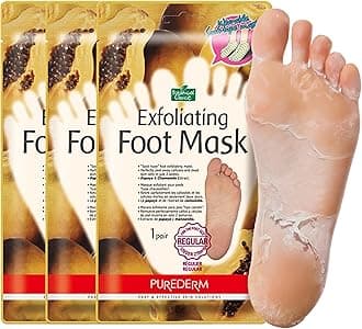 Purederm Exfoliating Foot Mask Papaya