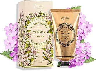 Verbena Hand Cream - Hand Cream for very Dry Hands and Skin – for Women and Men - With Shea Butter & Olive Oil - Vegan Made in France 97% Natural Ingredients - 75ml