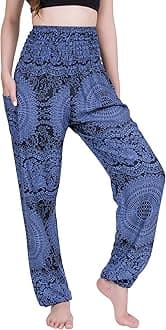 Harem Pants Women Flowy Trouser Yoga Boho Hippie Clothes