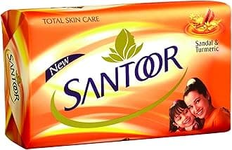 Sandal & Turmeric Soap - 100g by Santoor