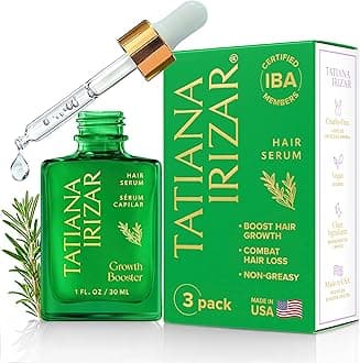 Hair Serum for Hair Growth Serum Women Made in USA - 3 Pack Scalp Serum for Hair Growth Non-Greasy Rosemary & Amla Hair Care Vegan 1 Oz Hair Loss Treatment for Women Regrowth Treatment