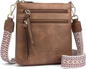 BostantenSmall Crossbody Phone Purses for Women Crossbody Bags Trendy Leather Shoulder Handbag with Card Slots