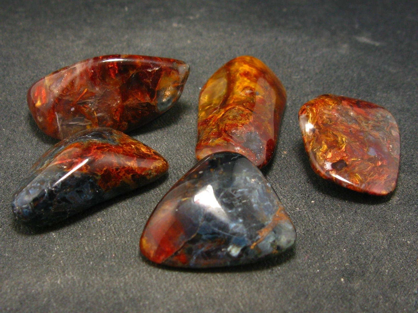One (1) Pietersite Stone From Namibia - 1.0"