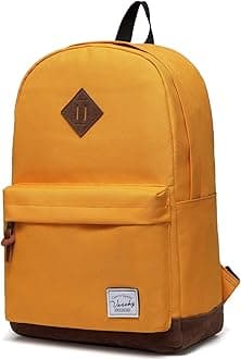 School Backpack,Vaschy Unisex Classic Water-resistant Backpack for Men Women.