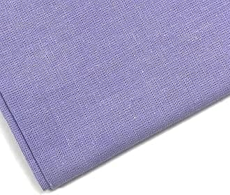 M & J Plain 100% Cotton Fabric - 60 INCH Wide - 10 Colors by (Lilac, 2 METRE)