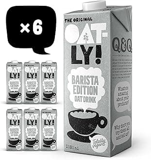 Oatly The Original Barista Edition Oat Drink 1L, Pack of 6