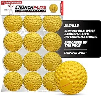 Launch F-lite Ultra Dimpled Softballs