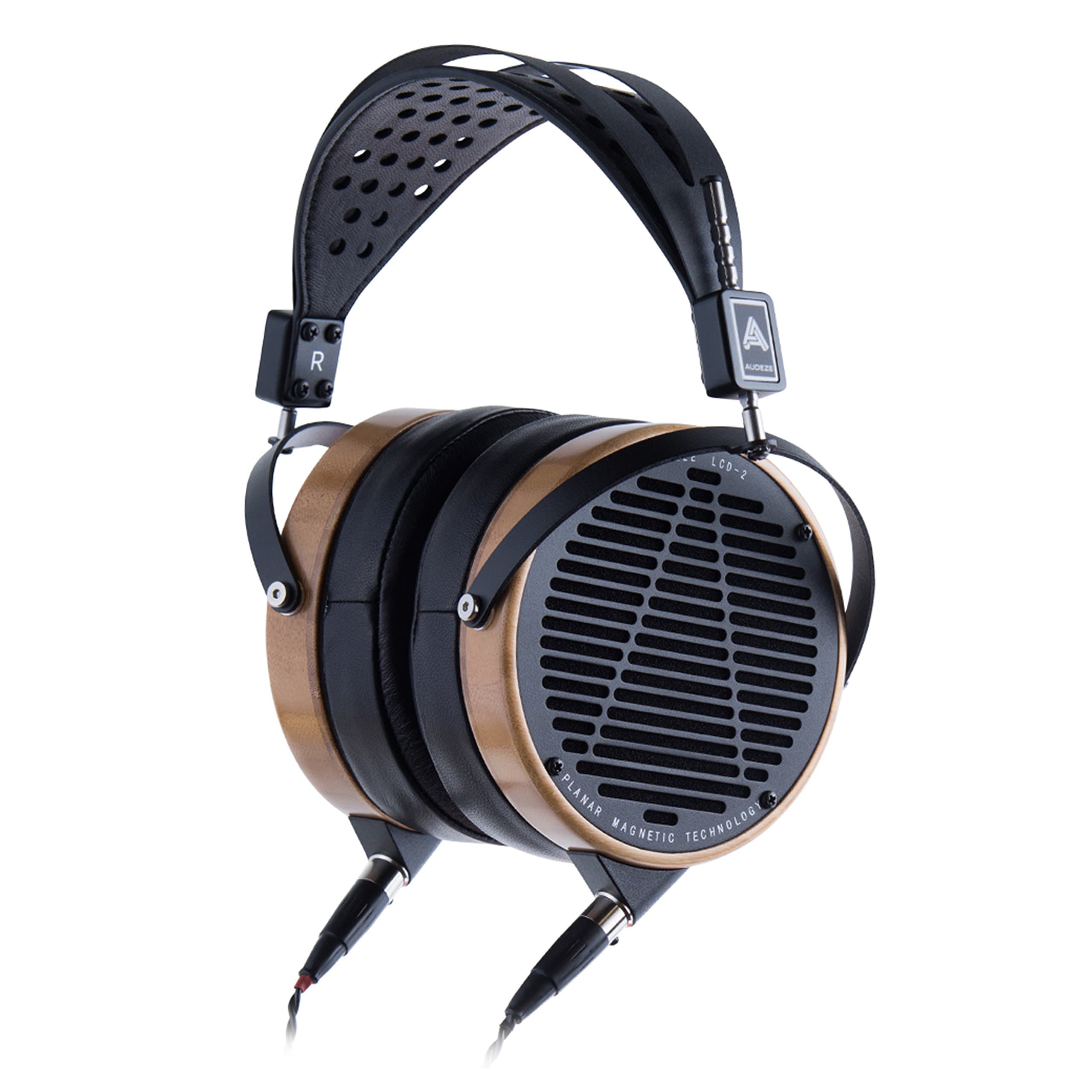 AUDEZELCD-2 Over ear | Open back | Bamboo wood ring headphone | Leather