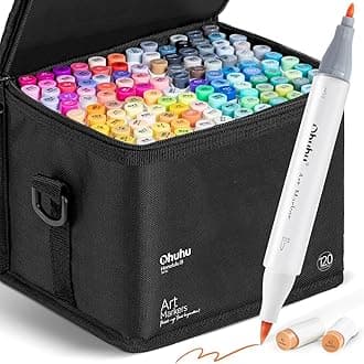 120 Colours Alcohol Markers Set