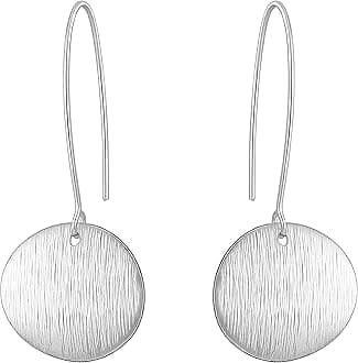 KaibigGold Circle Disc Dangle Drop Earrings for Women Lightweight Small Round Hoop Statement Earrings Minimalist Jewelry for Women Gift for Her