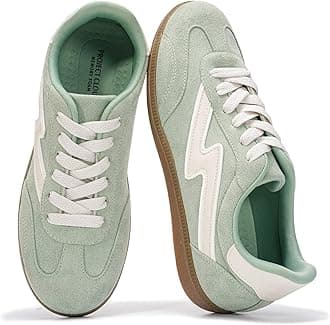 Project Cloud Sneakers for Women - Lace-Up Shoes for Women Trendy Women Sneakers with Memory Foam Insole Women's Fashion Sneakers Non-Slip Womens Shoes (Irita)