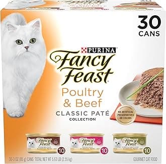 Fancy Feast Purina Poultry And Beef 30 Pack Canned 050000170876