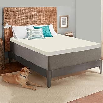 Mayton 1-Inch High Density Foam Topper,Adds Comfort to Mattress, King Size