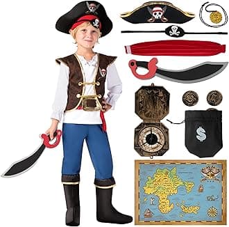 Blue Pirate Costume