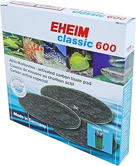 Eheim 2217 Carbon Set of 3 Sponges for Aquarium