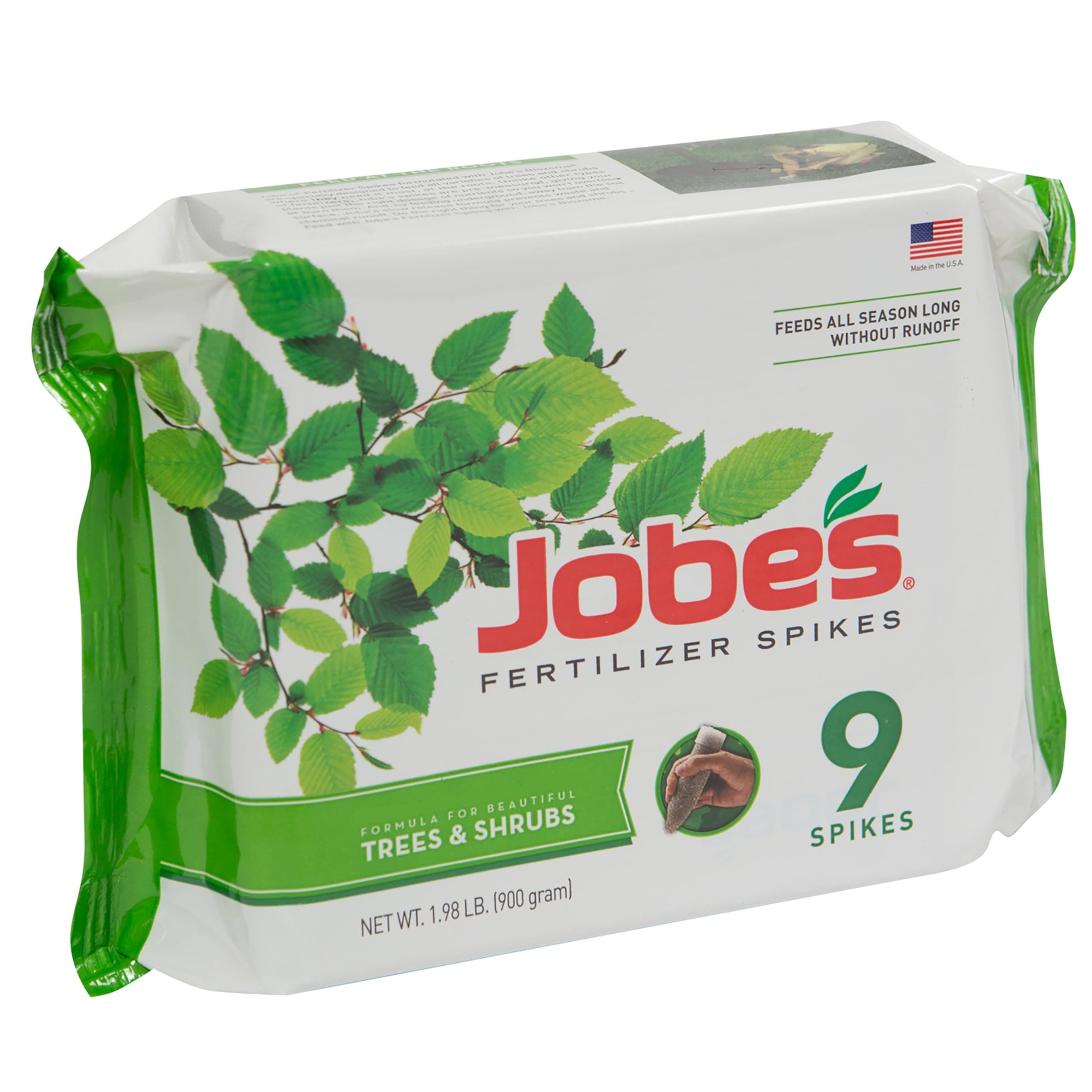 Jobe’s Slow Release Tree and Shrub Fertilizer Spikes