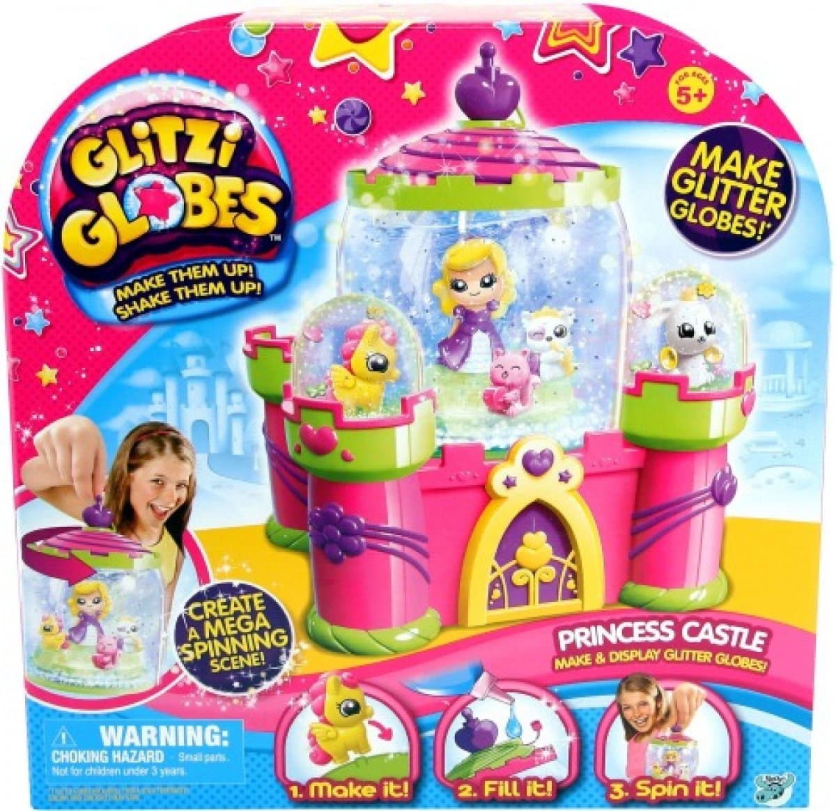 Arts N Craft Glitzi Globes Spin Scene Assortment