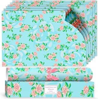 Scented Drawer Liners, Scented Drawer Liners Gift Set, Fragrance of Heritage Rose 6 Sheets For Cupboards, Drawers Closets Wardrobe Dresser Shelf, Bedroom